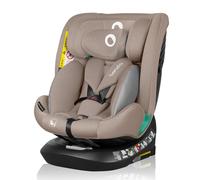 Lionelo Kinderautositz Bastiaan One i-Size, Beige, Kunststoff, 60x81x44.5 cm, ECE R 129 i-Size, Isofix-Befestigung, Gurtlängenverstellung, integriertes Gurtsystem, Seitenaufprallschutz, verstellbare S