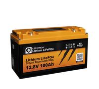 LIONTRON® LiFePO4 12,8V 100Ah LX Smart BMS mit Bluetooth