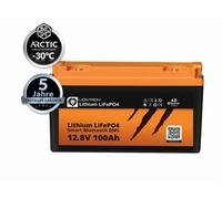 LIONTRON LiFePO4 12,8V 100Ah LX Smart BMS mit Bluetooth Arctic (Max. Ladeleistung bis -30Â°C)