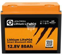 Liontron LiFePO4 12V 12,8V Akku 80Ah BMS Blutetooth