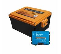 LIONTRON LiFePo4 22kg 150Ah Wohnmobil-Untersitz Akku +Victron Ladebooster 12/30A