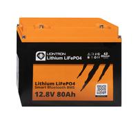 LIONTRON Lithium LiFePo4 Akku 13 kg 12.8V 80Ah Boot Solar Wohnmobil Scooter