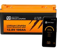 LIONTRON LiFePO4 12,8V 100Ah LX Smart BMS mit Bluetooth Arctic (Max. Ladeleistung bis -30Â°C)