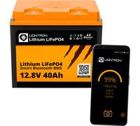 Liontron Lithium LiFePO4 Akku Schwarz
