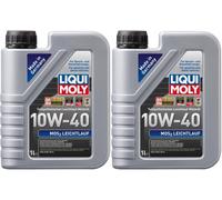 Liqui Moly 1091 MoS2 Leichtlauf Diesel & Benziner 10W-40 2x 1l = 2 Liter