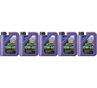 Liqui Moly 1390 Synthoil Race Tech GT1 10W-60 Motoröl 5x 1l = 5 Liter