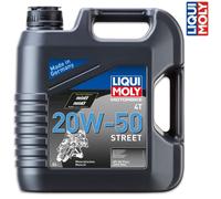 1x Liqui Moly 1696 LM Motorbike 4T 20W-50 Street 4 l