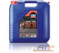 1x Liqui Moly 3737 LM Top Tec 4310 0W-30 20 l