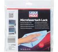 LIQUI MOLY Microfasertuch Lack, 40 x 40 cm I Art.-Nr. 21783 I 1x Microfasertuch Autopflege zum Auspolieren & Entfernen von Polierarbeiten - ohne Kratzer I Waschbares, silikonfreies Auto Mikrofasertuch