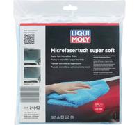 LIQUI MOLY Microfasertuch super soft, Art.-Nr. 21892 I 40x40 cm Poliertuch Auto zur Kfz-Trocknung & Entfernung von Pflegemitteln I Tiefenglanz ohne Streifen & Kratzer I Waschbar & besonders flauschig