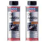 LIQUI MOLY 2x Motoröl Additiv f. Diesel-/Benzin-Motoren Senkung des Ölverbrauchs