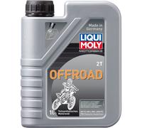 LIQUI MOLY Motorbike 2T Offroad | 1 L | Motorrad 2-Takt-Öl | Art.-Nr.: 3065, Silber