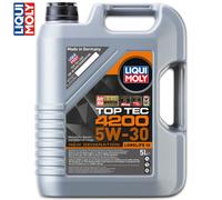 5 Liter original Liqui Moly Top TEC 4200 5W30 Motoröl Motorenöl