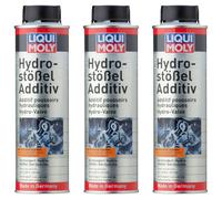 LIQUI MOLY 3x Hydrostößel Additiv 300ml, Motoröl Additiv Diesel-/ Benzin-Motoren