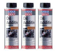 LIQUI MOLY 3x Motoröl Additiv f. Diesel-/Benzin-Motoren Senkung des Ölverbrauchs