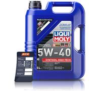 Liqui Moly 5 L Synthoil High Tech 5W-40 + Ölwechsel-Anhänger [Hersteller-Nr. 1307]