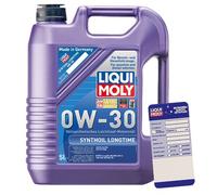 Liqui Moly 5 L Synthoil Longtime 0W-30 + Ölwechsel-Anhänger [Hersteller-Nr. 1172]