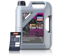 Liqui Moly 5 L Top Tec 4500 5W-30 + Ölwechsel-Anhänger [Hersteller-Nr. 3729]