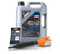 Liqui Moly 5 L Top Tec 4600 5W-30 + Ölw.-Anhänger + Trichter [Hersteller-Nr. 3756]