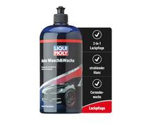 LIQUI MOLY Auto Wasch&Wachs Auto Shampoo Konzentrat, Art.-Nr. 1542 I 1L Autoshampoo mit Wachs zur schonenden Reinigung & Versiegelung I 2-in-1 Wash and Wax mit Carnaubawachs I Glanz & optimaler Schutz