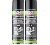 LIQUI MOLY Bremsen- und Teilereiniger AIII | 500 ml | Schnellreiniger | Art.-Nr.: 3389 (Packung mit 2)