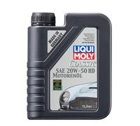 LIQUI MOLY Classic Motorenöl SAE 20W-50 HD [1 L] Motoröl für BMW ALFA ROMEO MERCEDES-BENZ FORD OPEL AUDI VW VAUXHALL RENAULT CITROEN PEUGEOT TALBOT FI