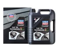 Liqui Moly Classic Motorenöl SAE 50 5 Liter Oldtimer Öl Motoröl mild legiert