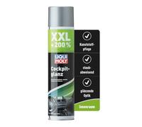 LIQUI MOLY Cockpitspray Cockpitglanz XXL, Art.-Nr. 1610 I 600 ml Auto Innenraum-Pflege für strahlenden Hochglanz I Regenerierendes, antistatisches Glanz-Spray I Dashboard-Pflege für Kunststoffteile