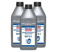 LIQUI MOLY DOT5.1 Bremsflüssigkeit 3 Liter für Roller Beta Eikon 50 LC 1999-2006