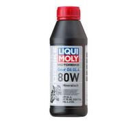 LIQUI MOLY Motorbike Gear Oil (GL4) 80W | 500 ml | Motorrad Getriebeöl | Art.-Nr.: 1617