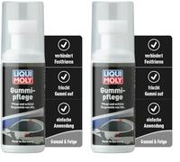 Liqui Moly Gummipflege, Art.-Nr. 7182 I 75 ml Winter Gummi Pflege-Stift als Festfrier-Schutz für Türgummis im Kfz-Bereich I Schutz, Pflege & Elastizität I Silikonfreie Autogummipflege (Packung mit 2)