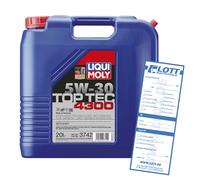Liqui Moly Leichtlaufmotorenöl Top Tec 4300 5W-30 20L 3742
