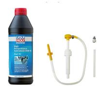 LIQUI MOLY Marine High Performance Getriebeöl 85W-90 + Getriebeölpumpe f. Bootsmotoren