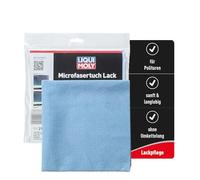 LIQUI MOLY Microfasertuch Lack, 40 x 40 cm I Art.-Nr. 21783 I 1x Microfasertuch Autopflege zum Auspolieren & Entfernen von Polierarbeiten - ohne Kratzer I Waschbares, silikonfreies Auto Mikrofasertuch