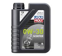 LIQUI MOLY Motorbike 4T 0W-30 Scooter | 1 L | Motorrad Synthesetechnologie Motoröl | Art.-Nr.: 21153, Schwarz