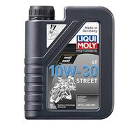 LIQUI MOLY Motorbike 4T 10W-30 Street | 4 L | Motorrad Synthesetechnologie Motoröl | Art.-Nr.: 1688, farblos