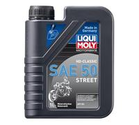 Liqui Moly Motorbike HD-Classic SAE 50 Street | 1 L | Motorad mineralisches Motoröl | Art.-Nr.: 1572