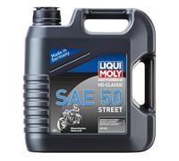 LIQUI MOLY Motorbike HD-Classic SAE 50 Street | 4 L | Motorrad Motoröl | Art.-Nr.: 1230, farblos