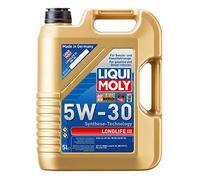 LIQUI MOLY Motoröl 5W-30 Longlife III Synthetiköl Motor Öl ACEA C3 API SN API CF 5L Kompatibel mit VW Golf VII Schrägheck 5G1, BQ1, BE1, BE2 Golf IV Schrägheck 1J1 GOLF VI 5K1 Golf V Schrägheck 1K1
