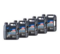 LIQUI MOLY Motoröl mineralisch Basic Street Motorenöl Motoröl 5x 4 Liter 10W40