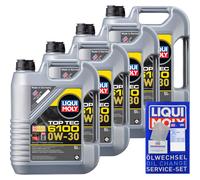 Liqui Moly 20770 Top Tec 6100 0W-30 - 1 Liter