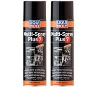 Liqui Moly Multi-Spray Plus 7 | 500 ml | Korrosionsschutz | Rostlöser | Art.-Nr.: 3305, farblos (Packung mit 2)