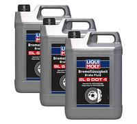 LIQUI MOLY SL6 DOT4 Bremsflüssigkeit 15Liter für Derbi Gilera Honda Keeway Kymco
