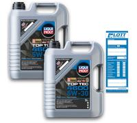 Liqui Moly Top Tec 4600 Motoröl Motorenöl 5W-30 GM Dexos2 BMW LL-04 MB 229.31