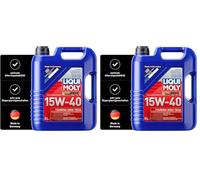 LIQUI MOLY Touring High Tech 15W-40 | 5 L | mineralisches Motoröl | Art.-Nr.: 1096, farblos (Packung mit 2)