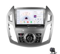 LiteGauge Android 15 Autoradio für for-d Tourneo Connect/Transit Connect 2013-2018 mit Wireless Carplay Android Auto 9" Touchscreen BT HiFi/RDS/FM Radio WiFi Navi/AHD Rückfahrkamera/CANBUS