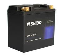 Shido Lithium Motorradbatterie LiFePO4 LTX14-BS 12V