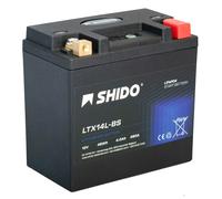 Shido Lithium Batterie LTX14L-BS, 12V, 4 Ah (YB14L-A1/YTX14L