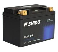 SHIDO YTX9-BS Lithium-Ionen Motorradbatterie Lithium Batterie