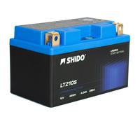 Shido Lithium Motorradbatterie LiFePO4 LTZ10S 12V